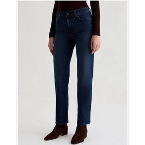 Women's AG Adriano Goldschmied Blue Straight Leg Jeans Size 31